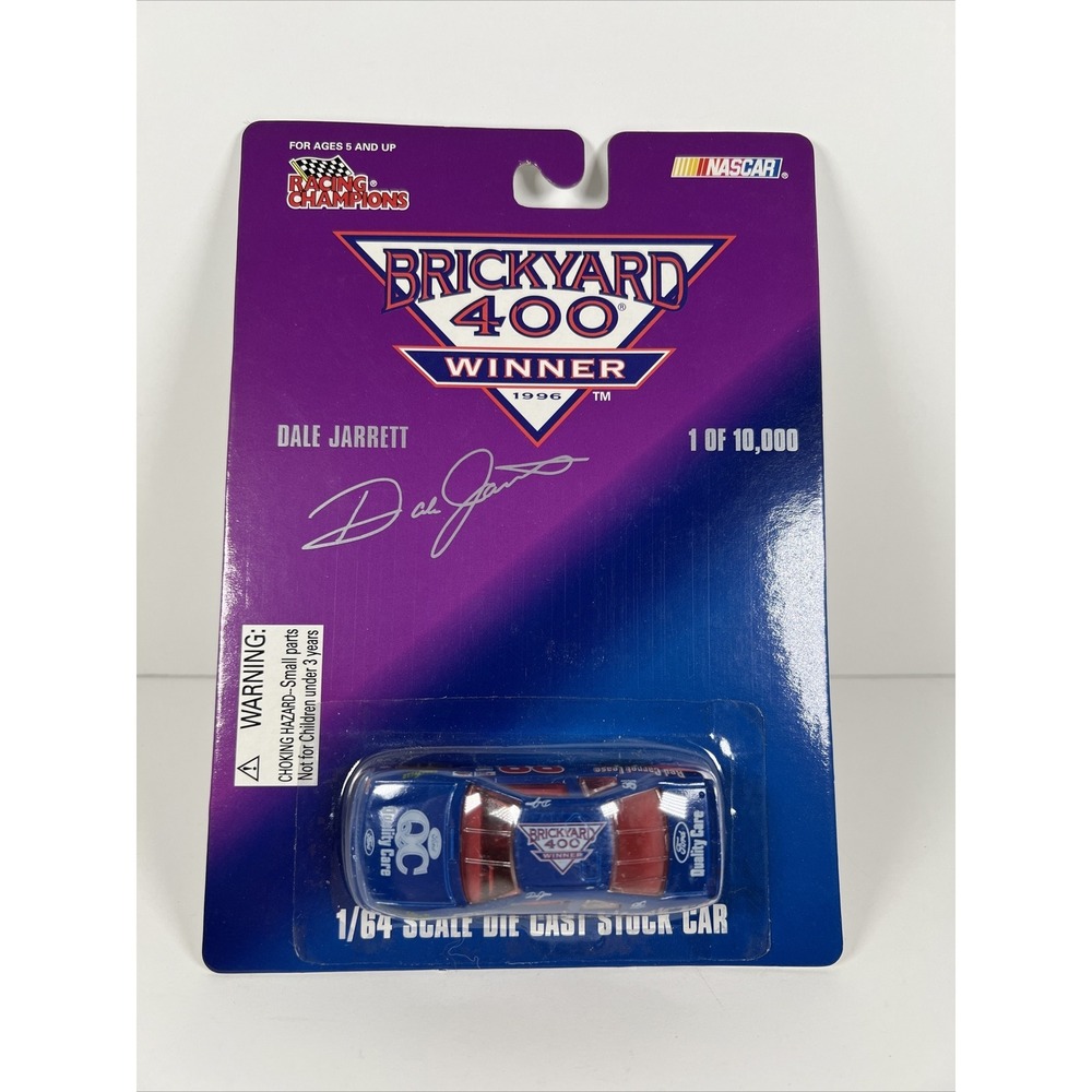 1996 Racing Champions Brickyard 400 Winner #88 Dale Jarrett New